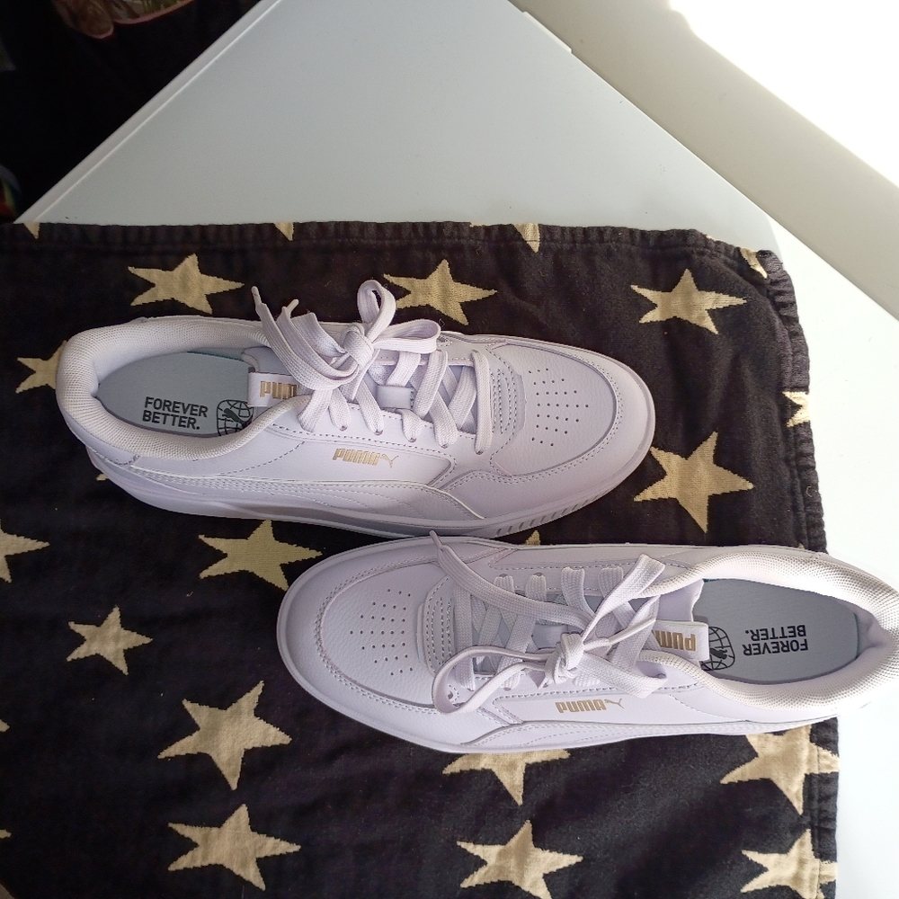 Brand New Light Purple Puma Flatform Shoes Women's 10 Sneakers - Picture 5 of 10